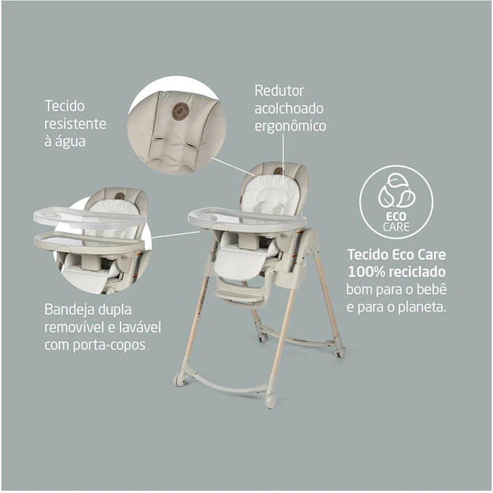 
    Cadeira de Alimentação Infantil Minla Maxi-Cosi Classic Oat - Maxi-Cosi Babytunes
  