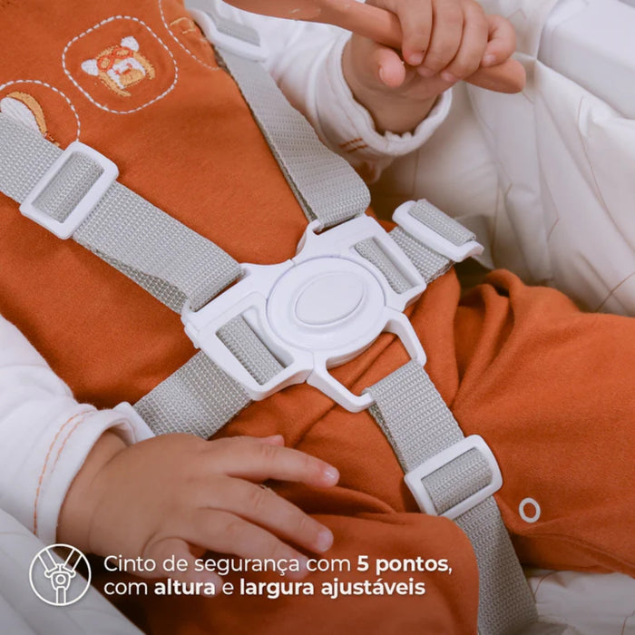 
    Cadeira de Alimentação Panacota Infanti Branco e Bronze - Infanti Babytunes
  