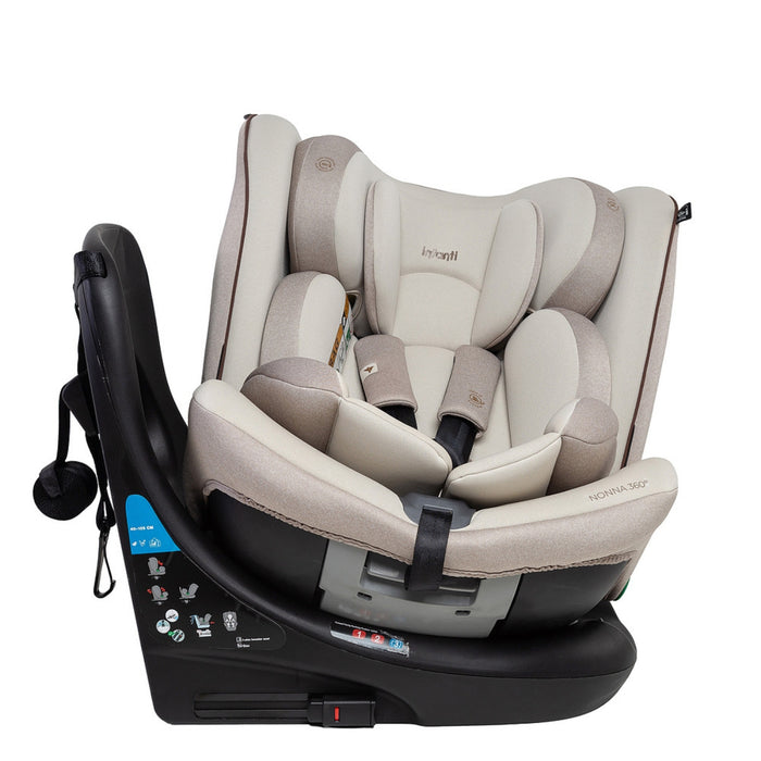 
    Cadeirinha De Bebê Para Carro Infanti Nonna 360° Bege Crepe
  