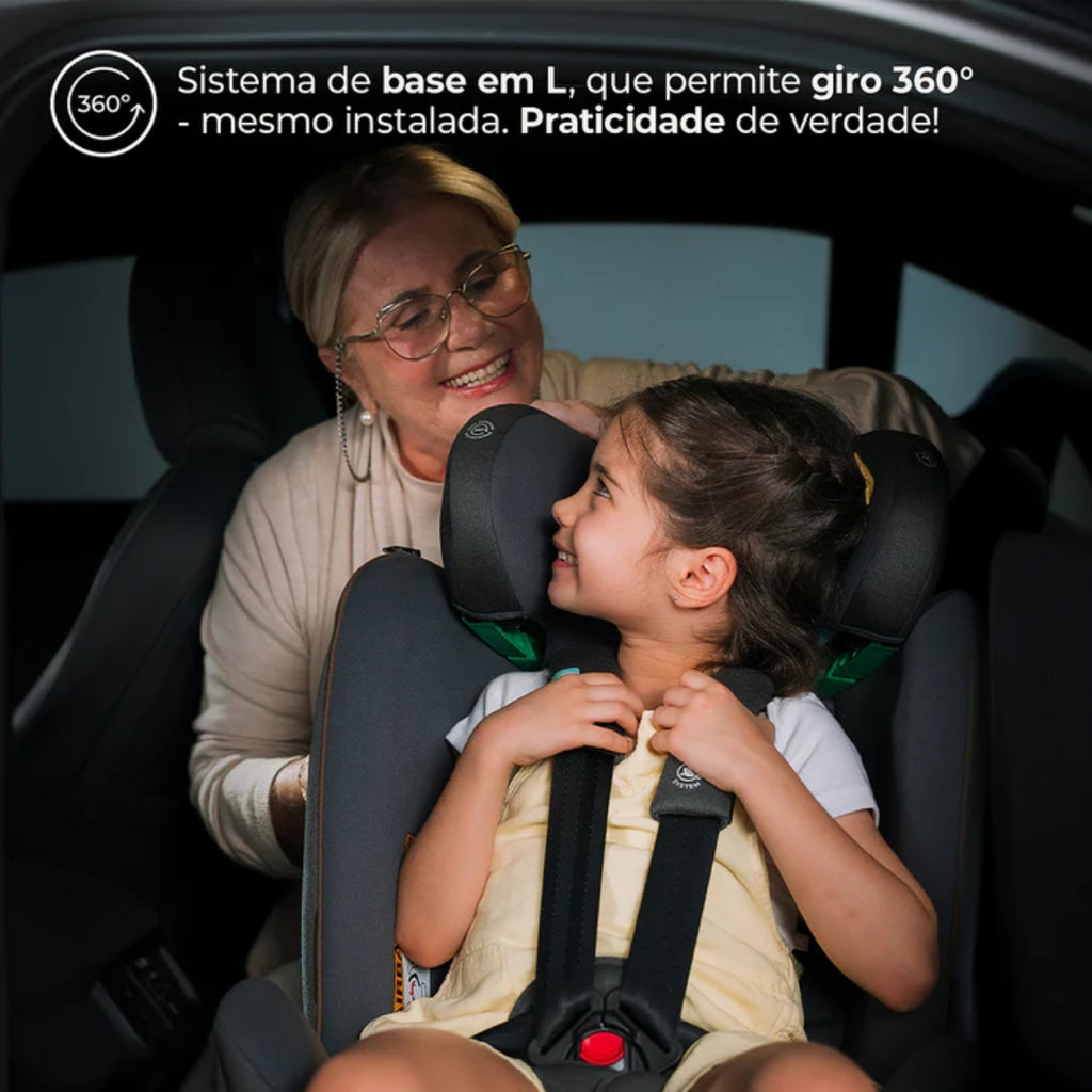 Cadeirinha De Bebê Para Carro Infanti Nonna 360° Preto Noturno – Babytunes