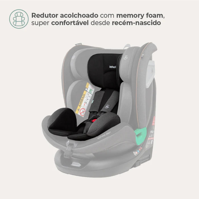 
    Cadeirinha De Bebê Para Carro Infanti Nonna 360° Bege Crepe
  
