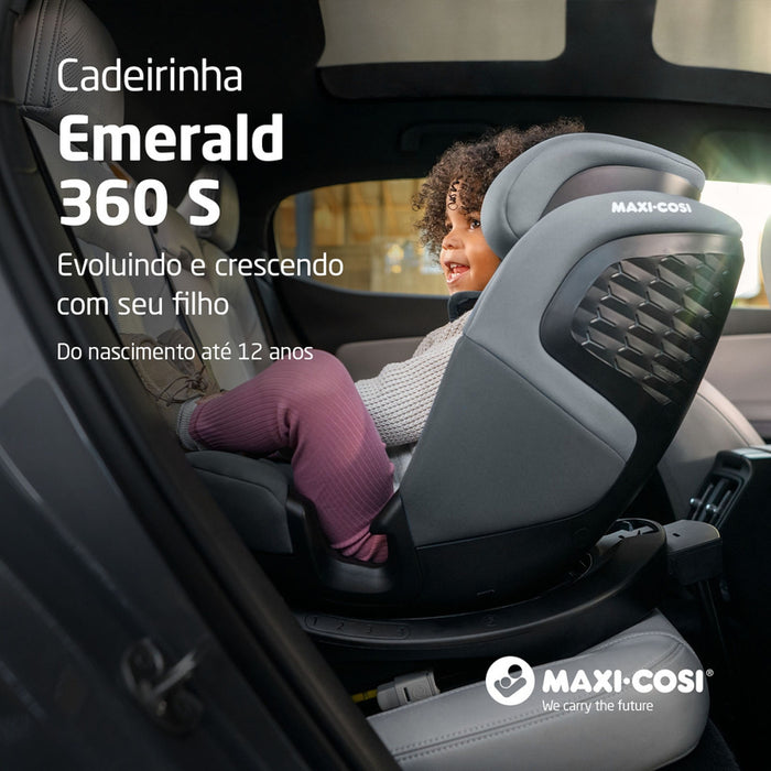 
    Cadeirinha De Bebê Para Carro Maxi-Cosi Emerald 360 S Tonal Graphite
  