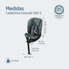 Cadeirinha De Bebê Para Carro Maxi-Cosi Emerald 360 S Tonal Graphite