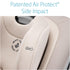 Cadeirinha De Bebê Para Carro Maxi-Cosi Magellan LiftFit All-in-One Topia Tan