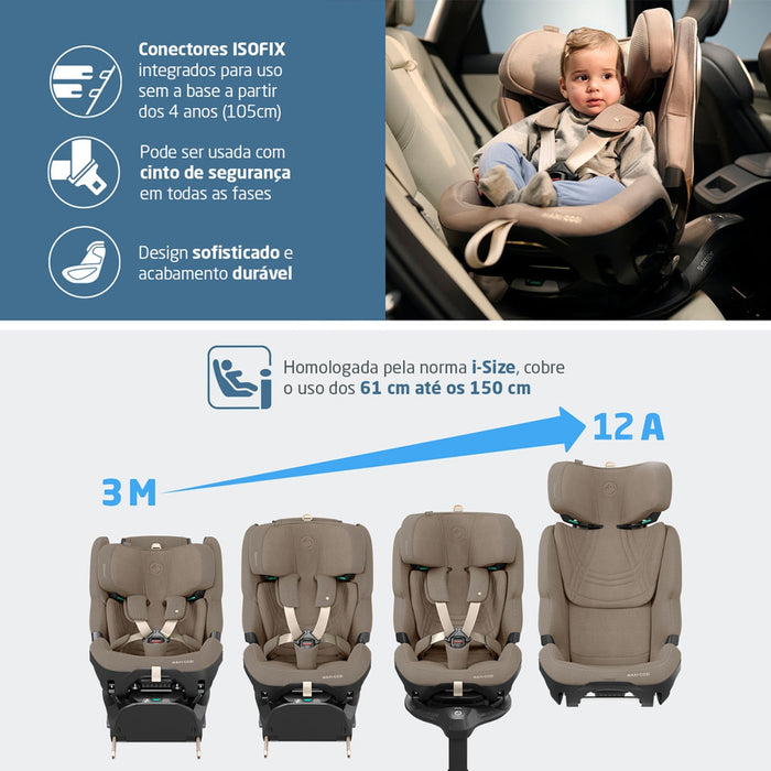 
    Cadeirinha De Bebê Para Carro Maxi-Cosi Pearl XL Slide Pro Authentic Truffle
  