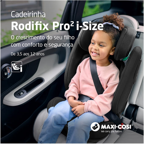 Cadeirinha De Bebê Para Carro Maxi-Cosi Rodifix Pro² i-Size Essential Black