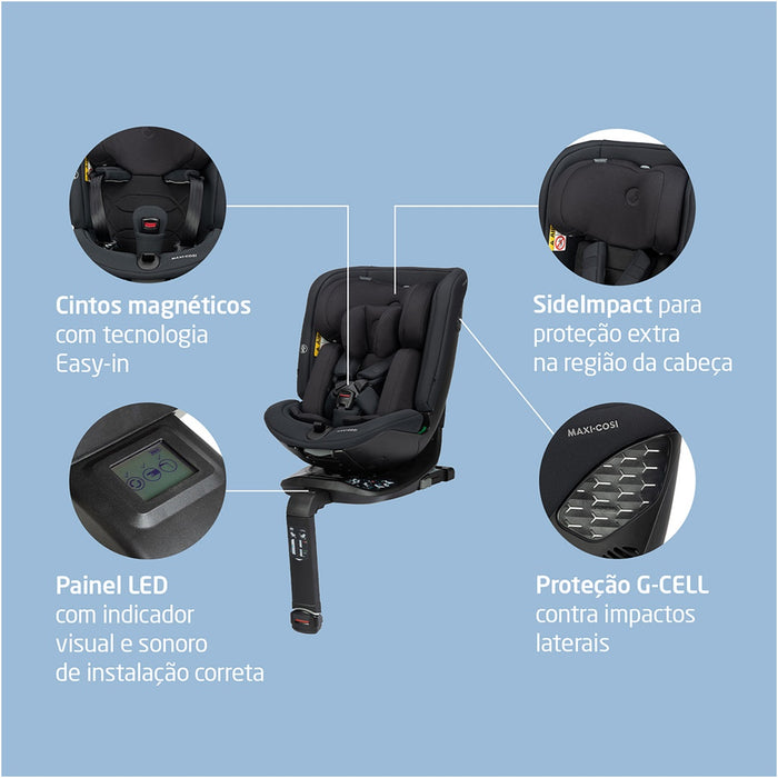 
    Cadeirinha De Bebê Para Carro Maxi-Cosi Spinel 360° Plus Authentic Black - Maxi-Cosi Babytunes
  