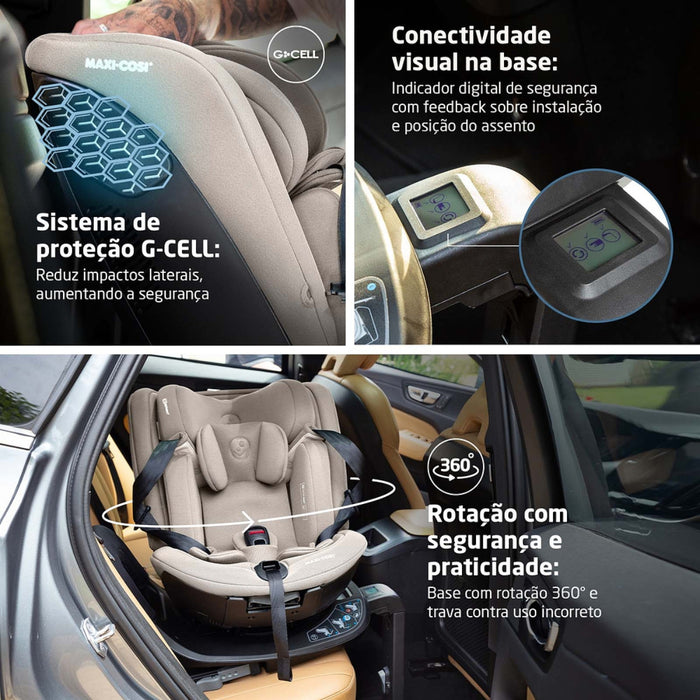 
    Cadeirinha De Bebê Para Carro Maxi-Cosi Spinel 360° Plus Authentic Truffle
  
