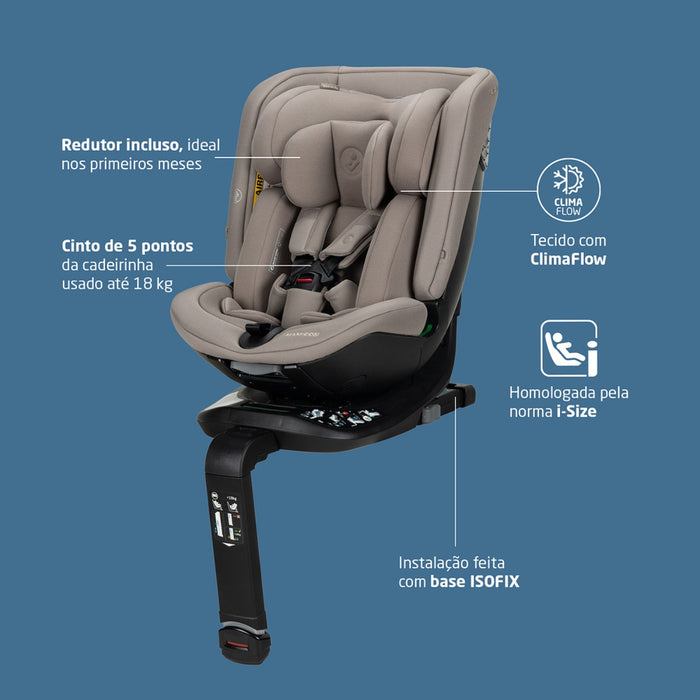 
    Cadeirinha De Bebê Para Carro Maxi-Cosi Spinel 360° Plus Authentic Truffle
  