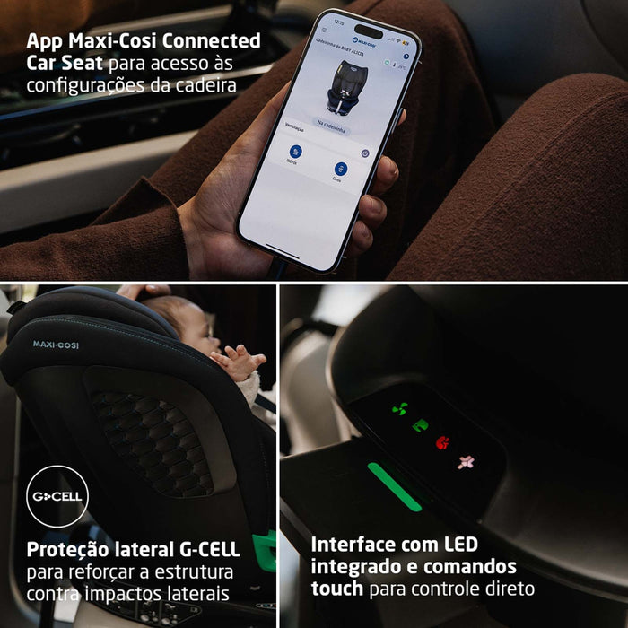 
    Cadeirinha De Bebê Para Carro Maxi-Cosi Spinel 360° Smart Authentic Black Tech
  