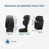 Cadeirinha De Bebê Para Carro Maxi-Cosi Tanza i-Size Full Black