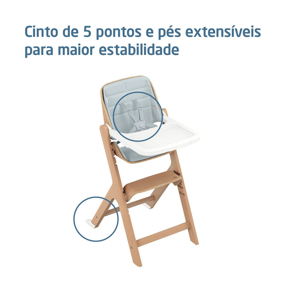 maxi-cosi nesta Cadeirinha de Alimentação Maxi-Cosi Nesta Natural Wood – Babytunes