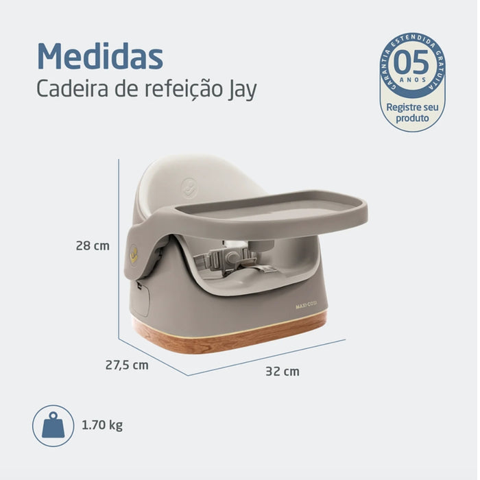 
    Cadeirinha de Alimentação Portátil 2 em 1 Maxi-Cosi Jay Elegance Beige
  
