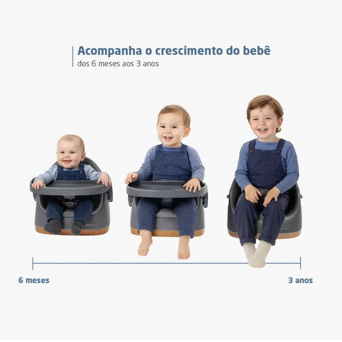 
    Cadeirinha de Alimentação Portátil 2 em 1 Maxi-Cosi Jay Elegance Beige
  
