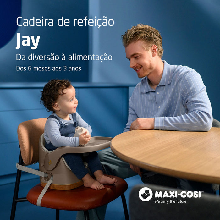
    Cadeirinha de Alimentação Portátil 2 em 1 Maxi-Cosi Jay Elegance Beige
  