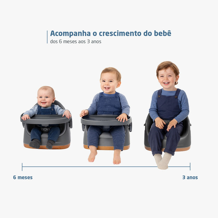 
    Cadeirinha de Alimentação Portátil 2 em 1 Maxi-Cosi Jay Elegance Graphite
  