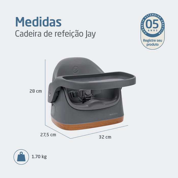 
    Cadeirinha de Alimentação Portátil 2 em 1 Maxi-Cosi Jay Elegance Graphite
  