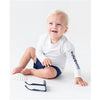 Camisa De Banho Infantil Ruggedbutts Branco FPS50+ - Ruggedbutts Babytunes