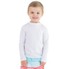 Camisa De Banho Infantil Ruggedbutts White FPS50+ - Ruggedbutts Babytunes