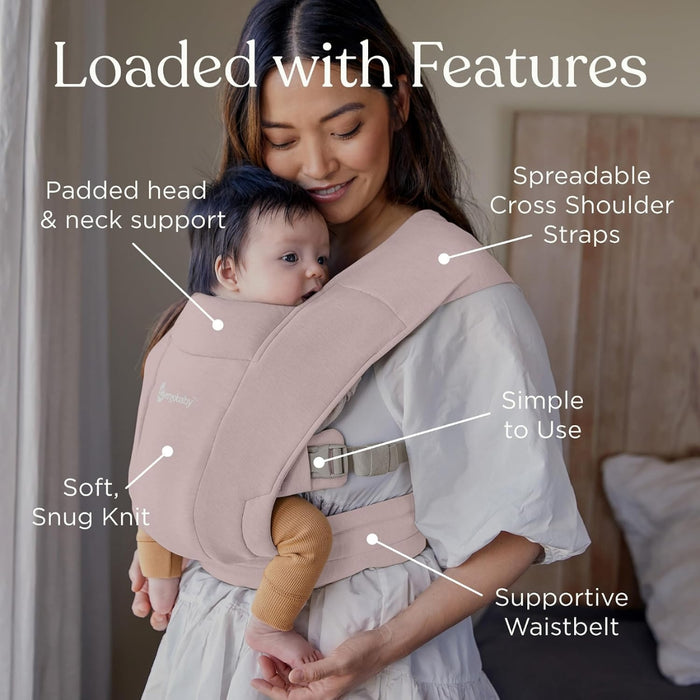 
    Canguru Ergobaby Embrace Cozy Blush Pink
  