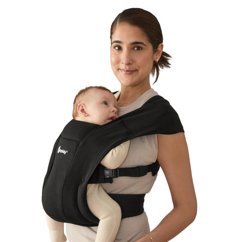 Canguru Ergobaby Embrace Cozy Pure Black