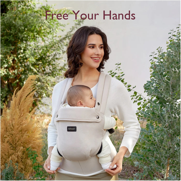 
    Canguru Ergonômico Momcozy 3-20Kg Khaki - Momcozy Babytunes
  