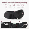 Canguru Ergonômico 2 em 1 com Hip Seat Momcozy Move2Fit