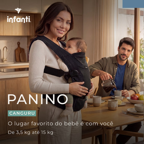 Canguru Infanti Panino Preto Joy