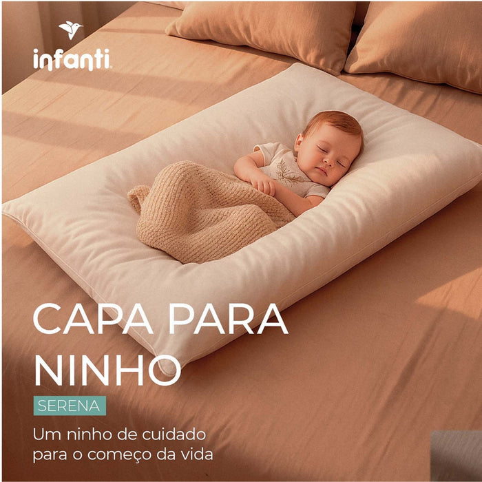 
    Capa Para Ninho Redutor Serena Infanti Off White
  