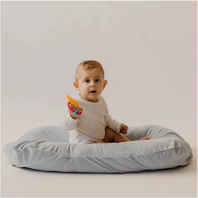 Capa Para Ninho Redutor Zero + Yogi Baby Ibiza Blue - Toque Macio do Algodão
