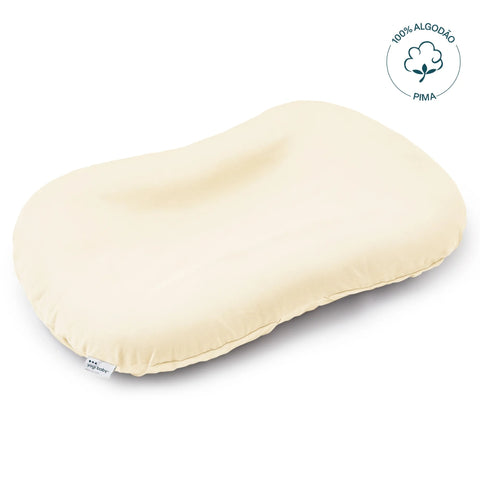 Capa Para Ninho Redutor Zero + Yogi Baby Pima Vanilla