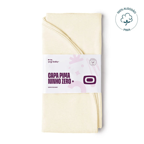 Capa Para Ninho Redutor Zero + Yogi Baby Pima Vanilla