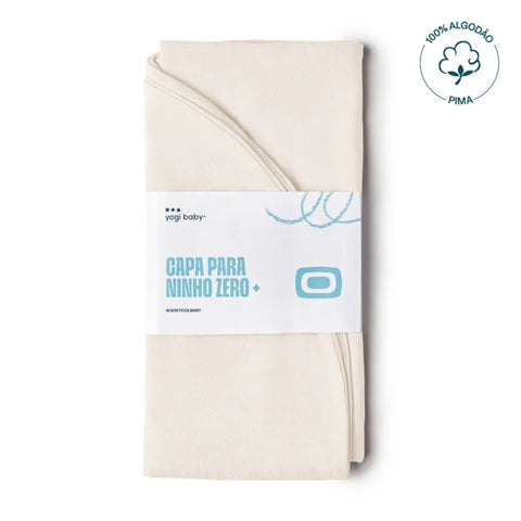 Capa Para Ninho Redutor Zero + Yogi Baby Pima Vanilla