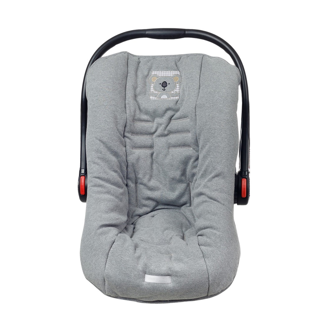 Capa Protetora Para Bebê Conforto D'Bella For Baby Cinza - Coala