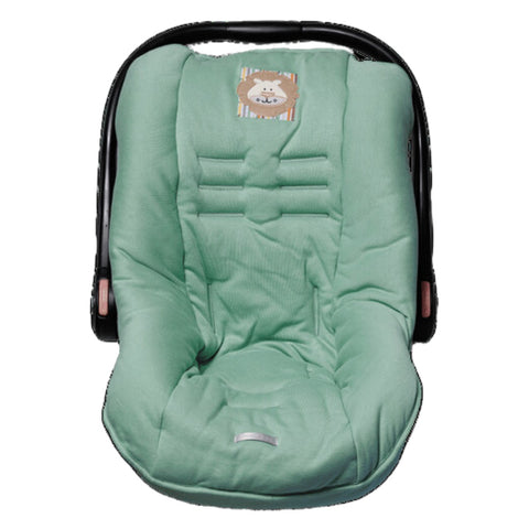 Capa Protetora Para Bebê Conforto D'Bella For Baby Verde - Leão
