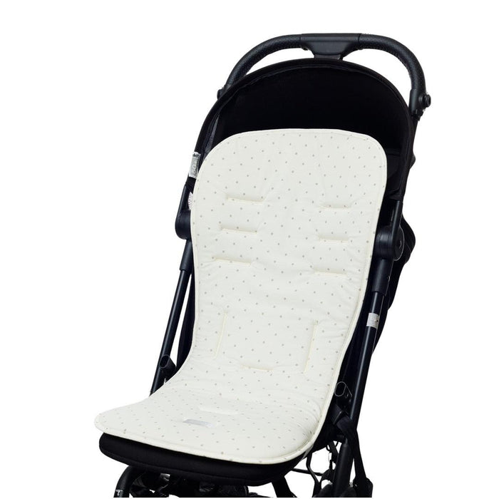 
    Capa Protetora Para Carrinho D'Bella For Baby Slim Off White - Poá Cinza - D' Bella For Baby Babytunes
  