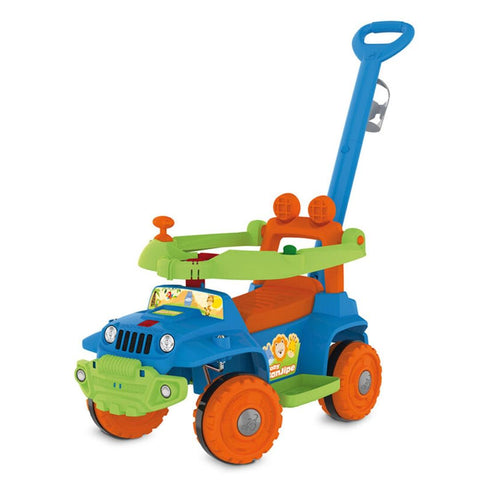 Carrinho Baby Banjipe Bandeirante Passeio e Andador Azul - Bandeirante Babytunes