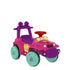 Carrinho Baby Banjipe Bandeirante Passeio e Andador Rosa - Bandeirante Babytunes