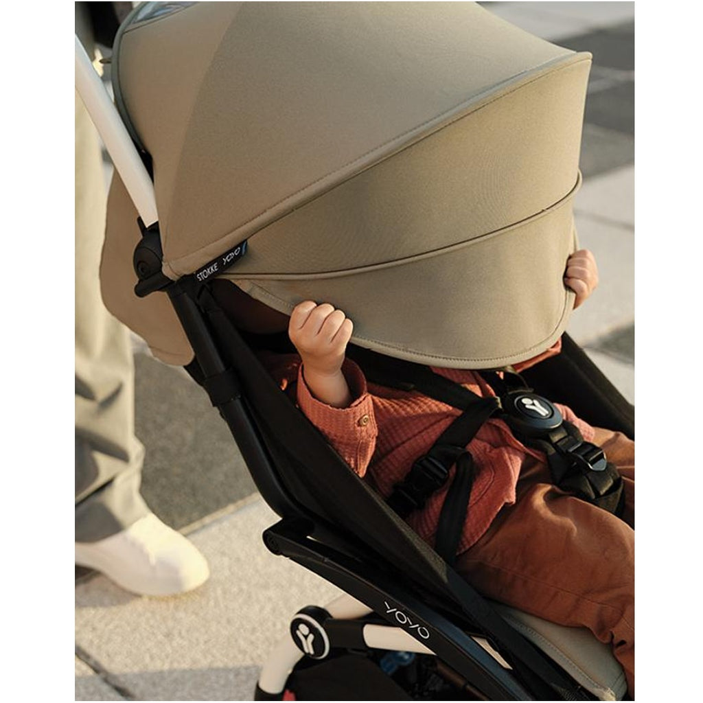 stokke carrinho Carrinho de Bebê Stokke Yoyo3+ 6+ Taupe – Babytunes