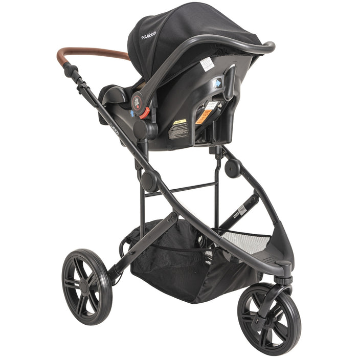 
    Carrinho + Bebê Conforto Travel System Trek Melange Graphite Kiddo
  