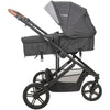 Carrinho De Bebê Travel System Trek Melange Graphite Kiddo