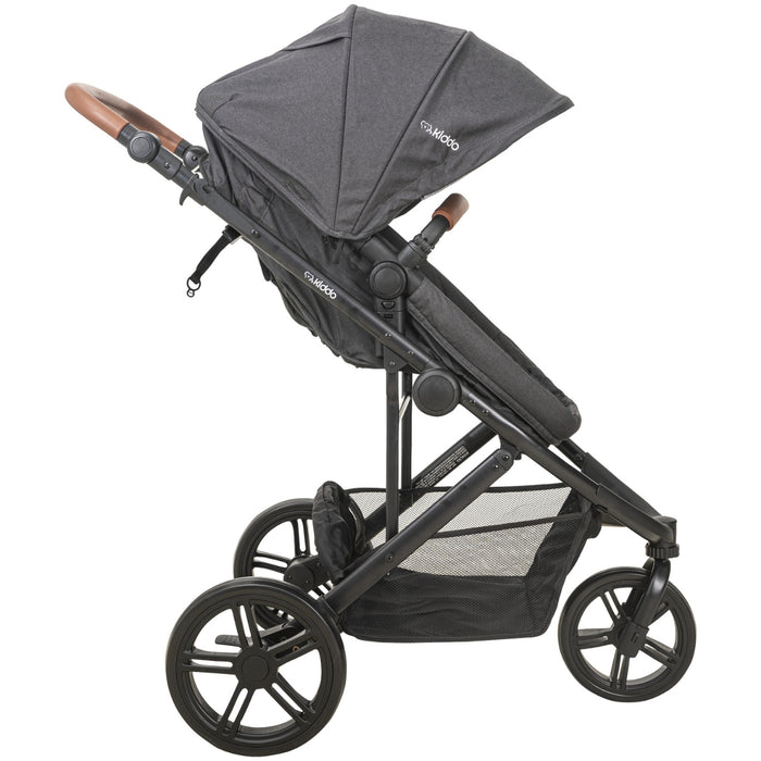 
    Carrinho + Bebê Conforto Travel System Trek Melange Graphite Kiddo
  
