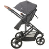 Carrinho De Bebê Travel System Trek Melange Graphite Kiddo