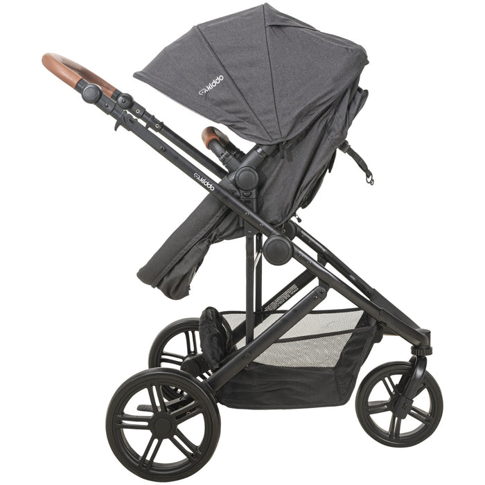 
    Carrinho + Bebê Conforto Travel System Trek Melange Graphite Kiddo
  