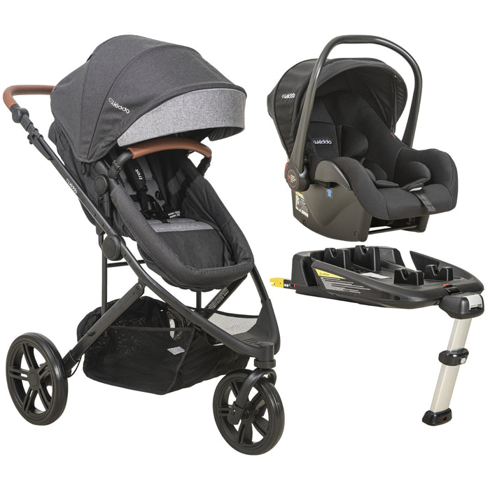 
    Carrinho + Bebê Conforto Travel System Trek Melange Graphite Kiddo
  