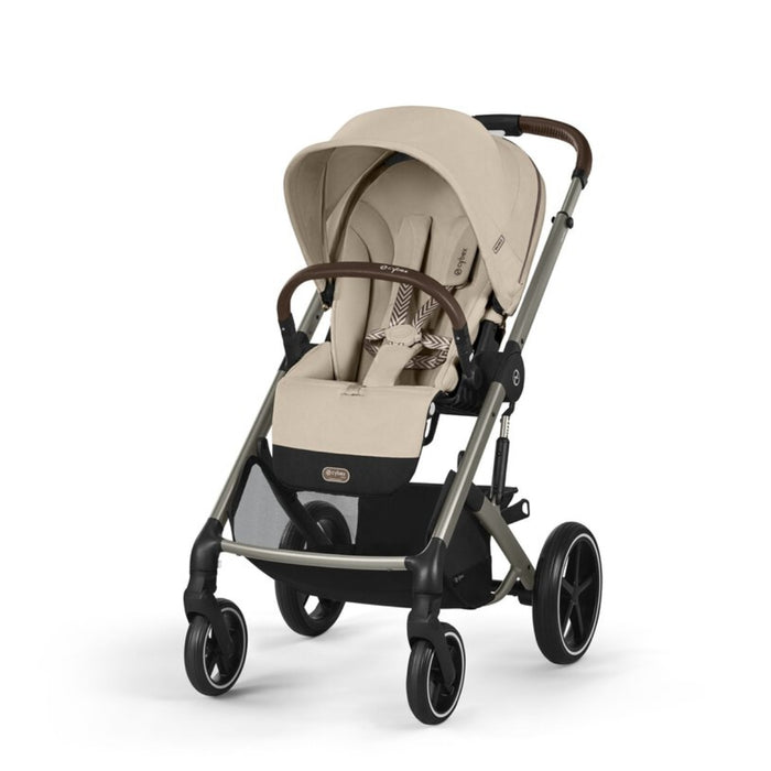 Carrinho De Bebê Cybex Balios S Lux Almond Beige (Taupe Frame)