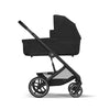 Carrinho De Bebê Cybex Balios S Lux Moon Black (Black Frame)