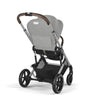 Carrinho De Bebê Cybex Balios S Lux Stone Grey (Silver Frame)