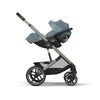 Carrinho De Bebê Cybex Balios S Lux Stormy Blue (Taupe Frame)