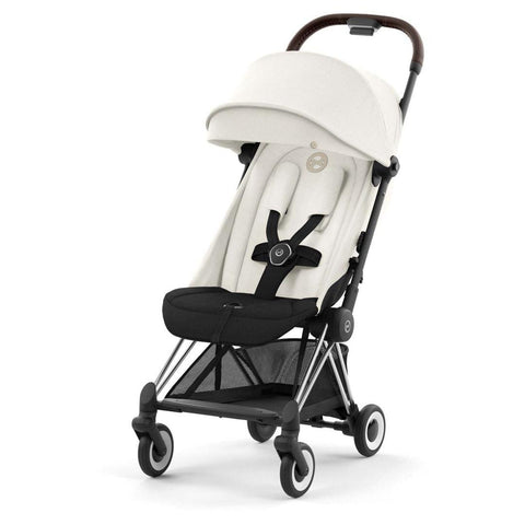 Carrinho De Bebê Cybex Coya Chrome Off White - Cybex Babytunes